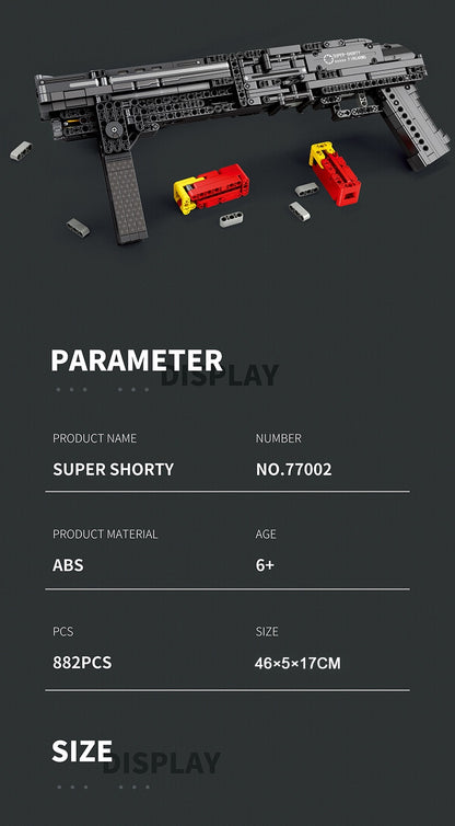 Brick Blasters™ Super Shorty Toy Building Block Gun