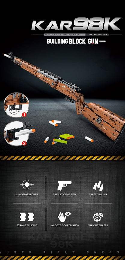 Brick Blasters™ Kar98K Toy Building Block Gun