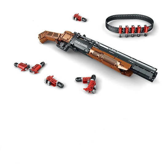 Brick Blasters™ Sawed-Off Toy Building Block Gun