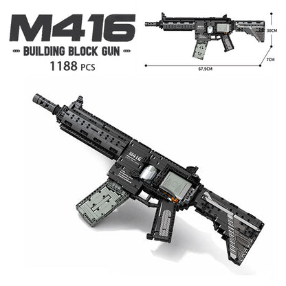 Brick Blasters™ M416 Toy Building Block Gun