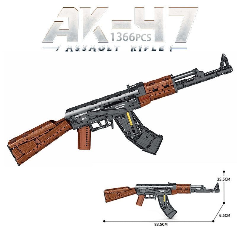 Brick Blasters™ AK-47 Toy Building Block Gun